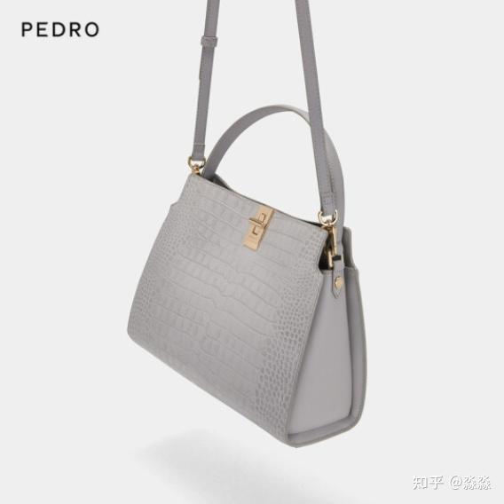 7,pedro 鳄鱼纹旋扣托特包 单肩包 斜挎包pw2-56610013