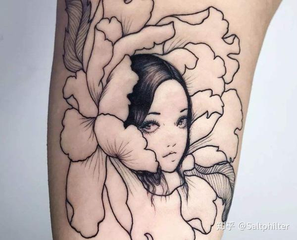 清凉的伊藤润二 文身图案整理 知乎