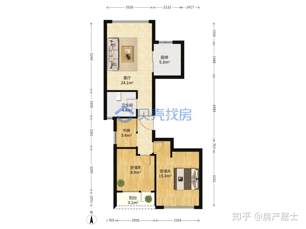 关于偷面积,建筑面积 VS 使用面积 - 知乎