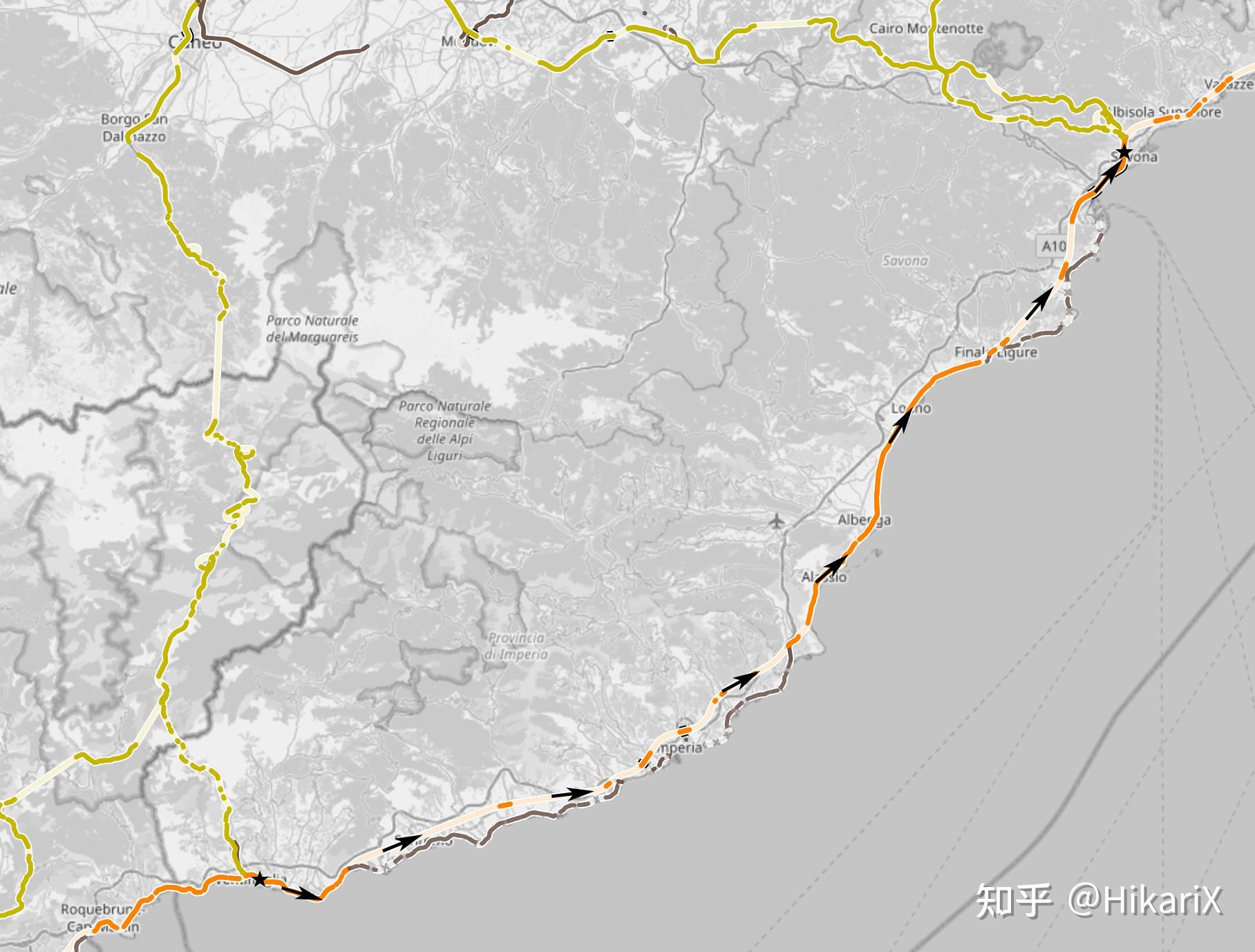 意大利環海鐵路旅行3中世紀小港savona