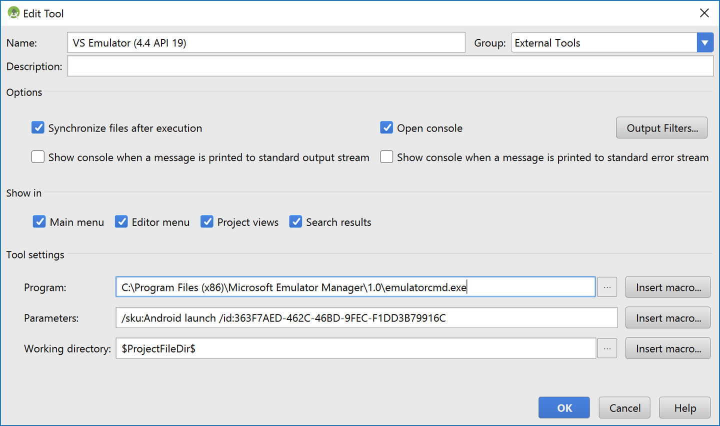 Using the Visual Studio Emulator for Android from Android Studio - 知乎