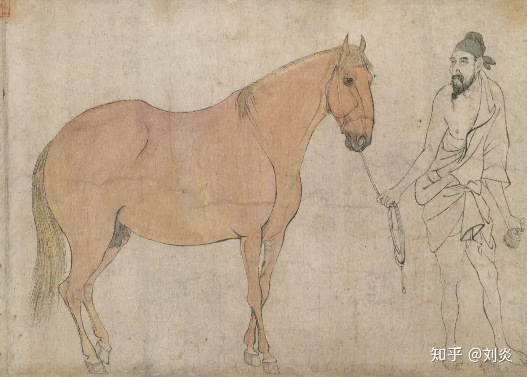 宋画第一人 · 李公麟&《五马图》 - 知乎