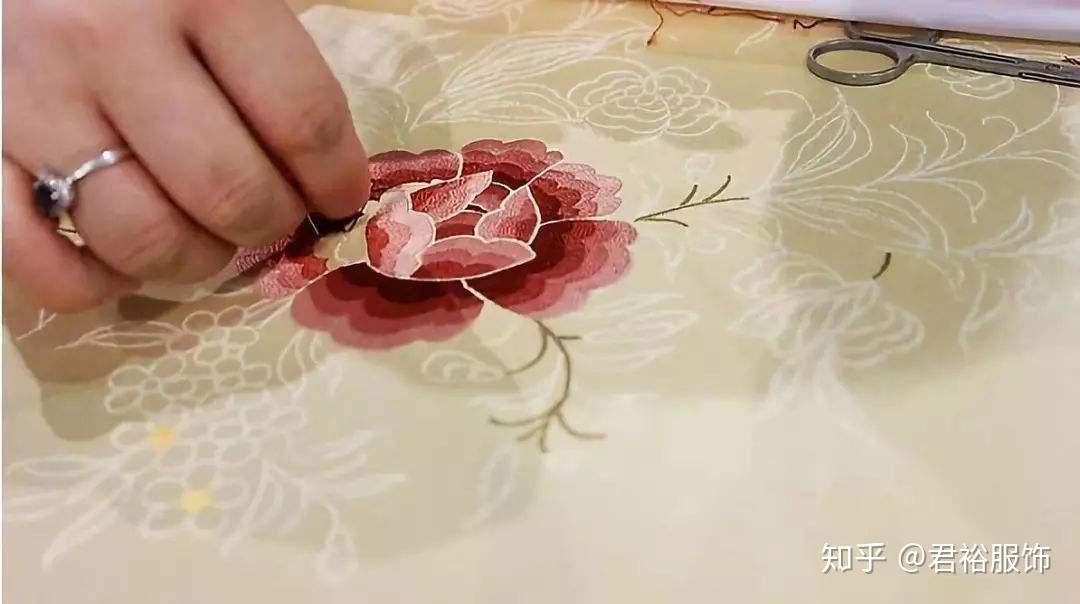 机器刺绣工艺 - 知乎
