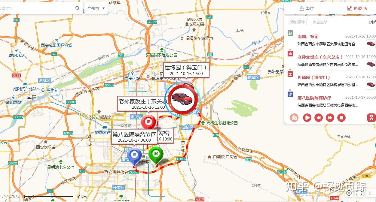 突发7名新冠患者行踪轨迹图