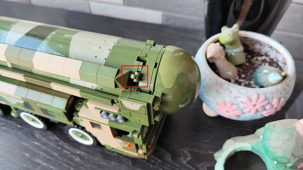 用1600片零件打造国之重器森宝积木出品的df41表现如何呢