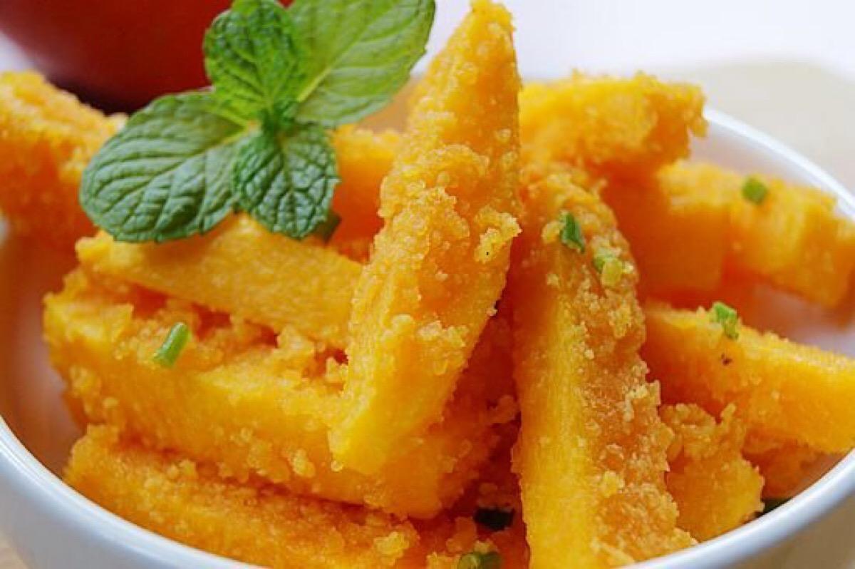 甜咸香糯的咸蛋黄焗南瓜 这一定是南瓜最好吃的做法 知乎