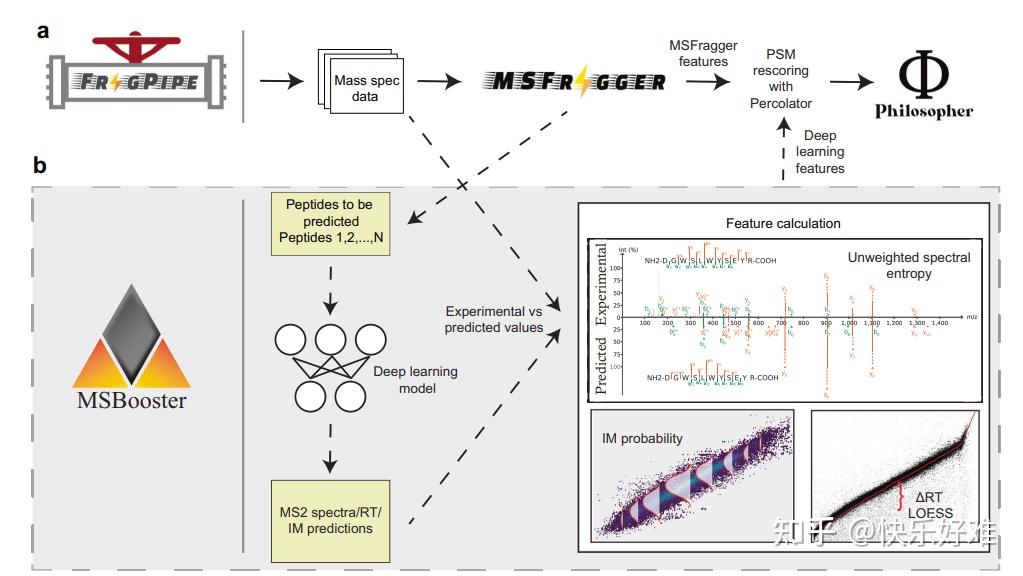 Fragpipe Icon Nature Communications 2023|MSBooster:使用基于深度学习的特征提高多肽识别率 - 知乎