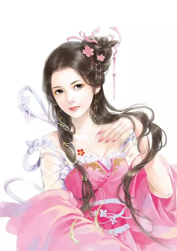 超美古风手绘画国色天香婀娜多姿的古风美人