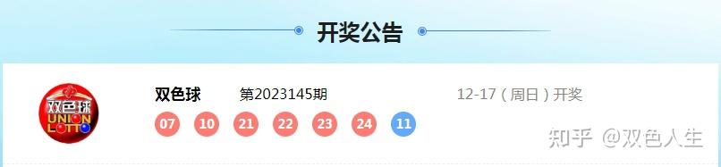 雙色球第2023145期開獎後驗證藍球不選6碼正確