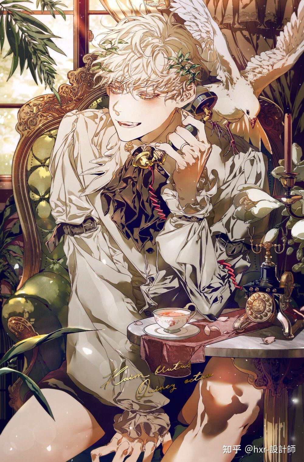 一组巴洛克风格插画作品分享 | 画师:enaa97