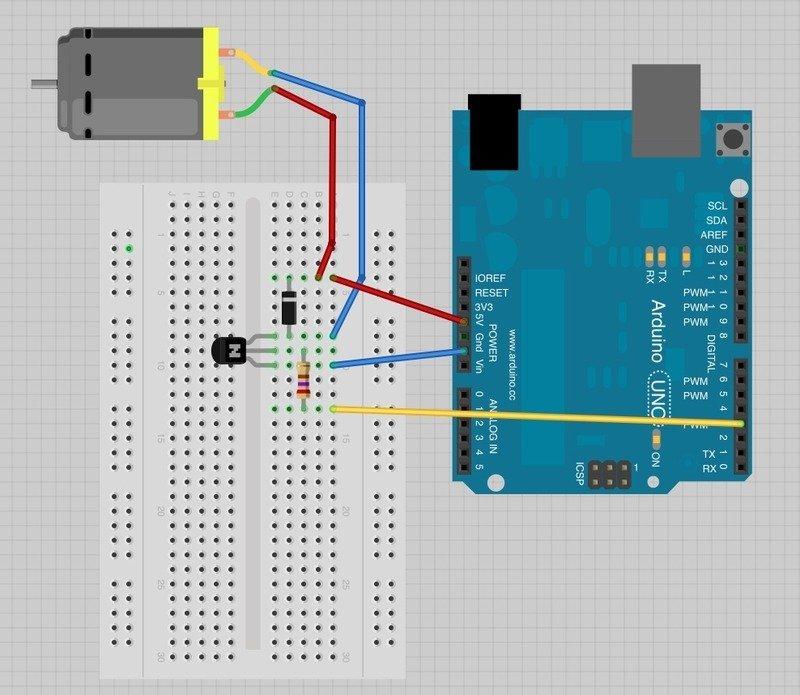 史上最详细的Arduino 0基础入门教程第13课—控制直流马达从0开始逐渐加速,走向顶峰。 - 知乎