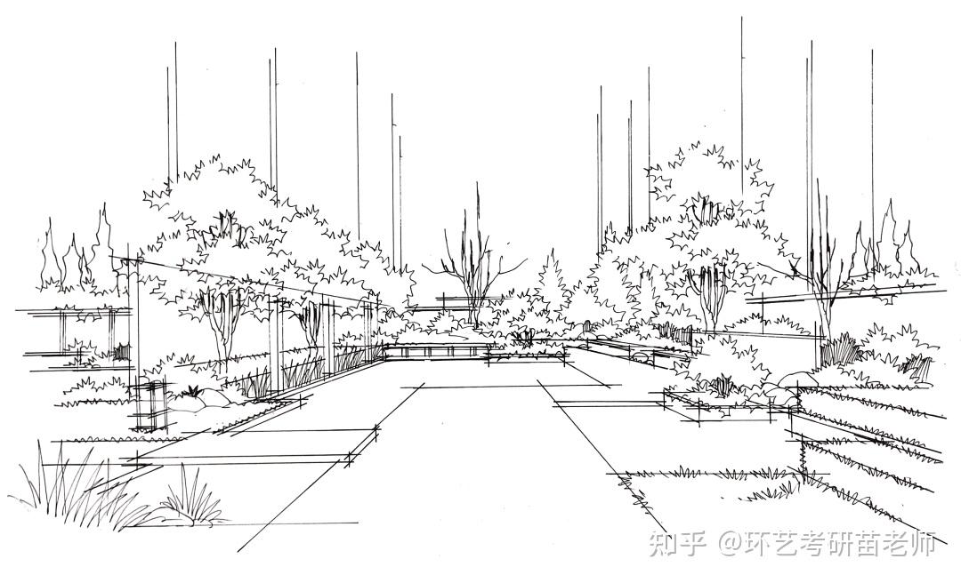 手绘干货 | 12套景观手绘步骤图详解,太过瘾了(含参考图)