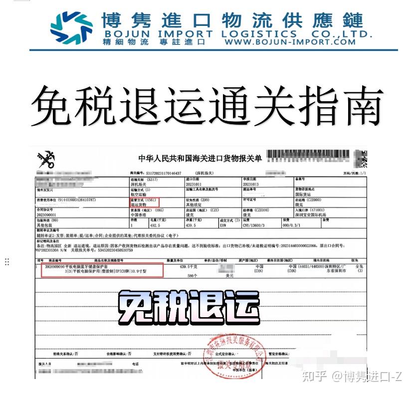 免税退运指南 - 知乎