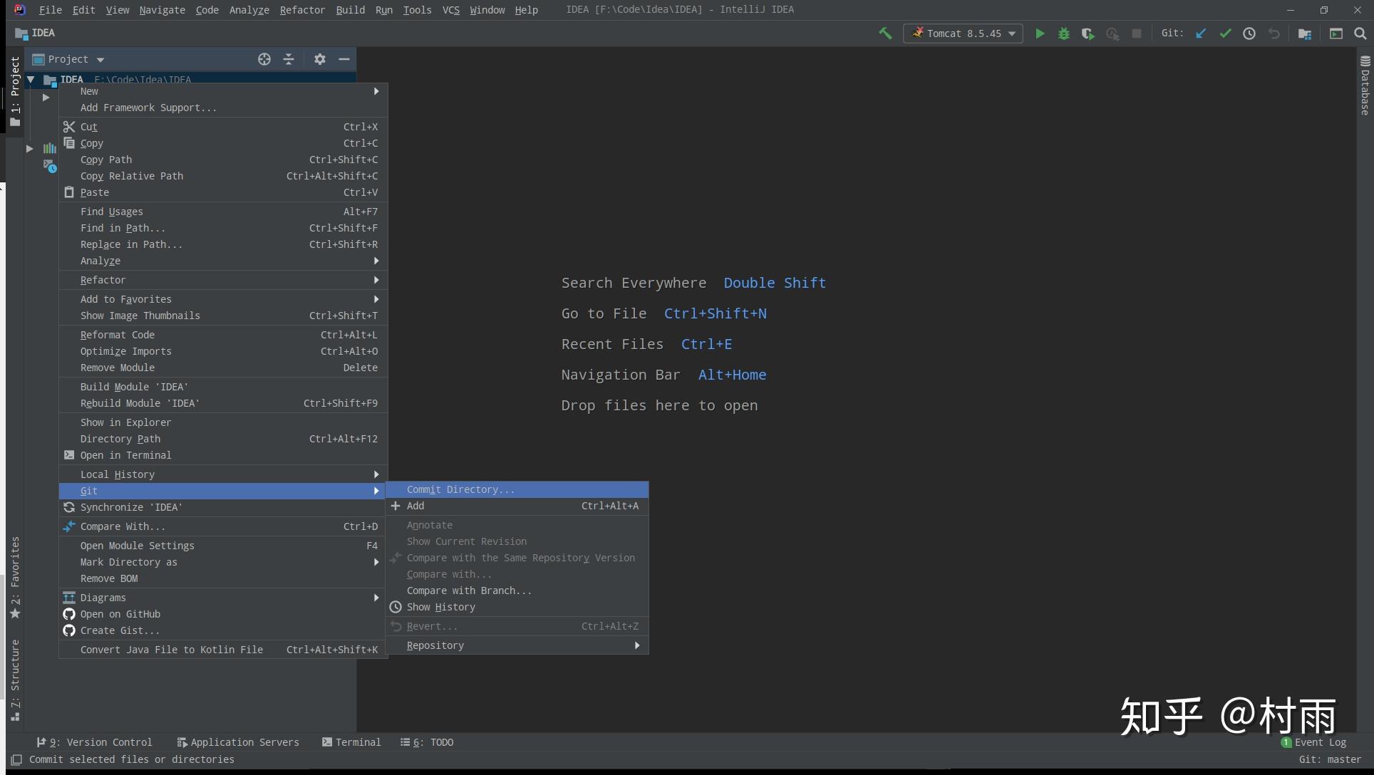 Как залить проект на github intellij idea