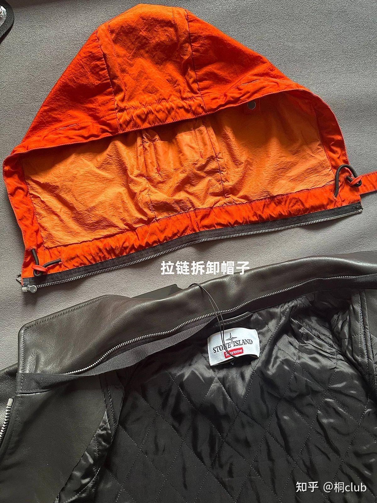 年度超重磅联名石头岛supreme小牛皮皮衣非常top的一件皮衣很有质感