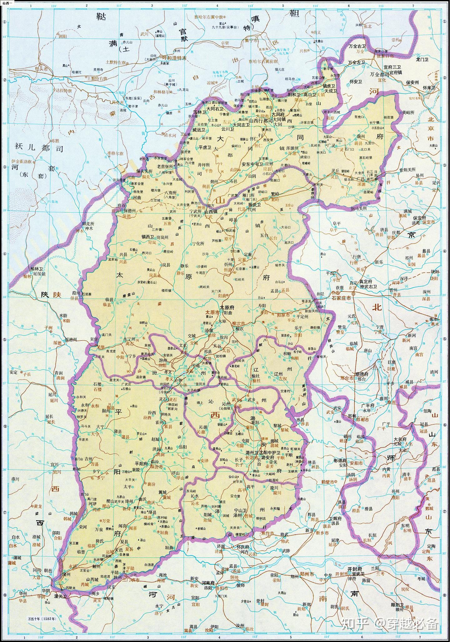 明朝地图 - 知乎