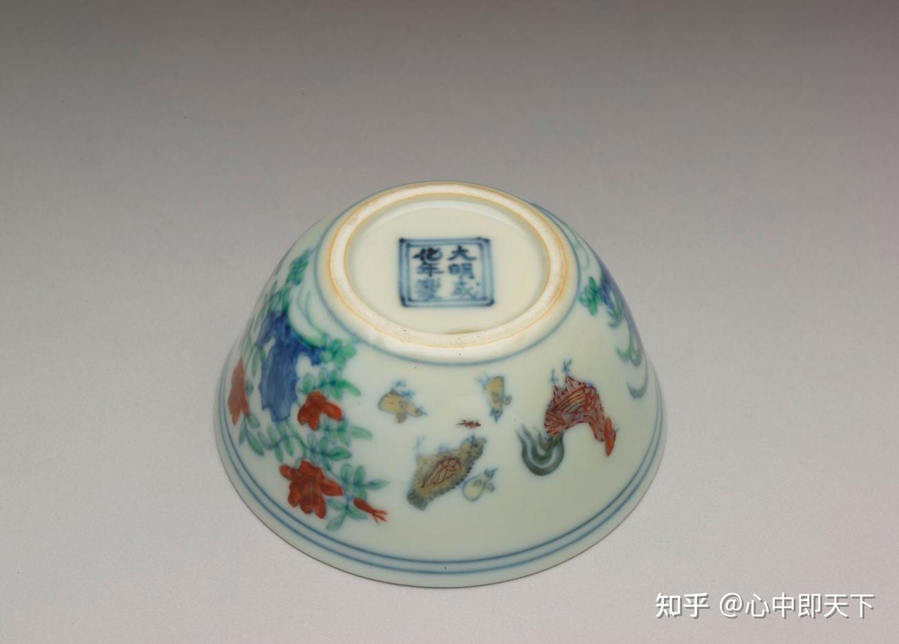 世界几大博物馆收藏的成化斗彩鸡缸杯概览
