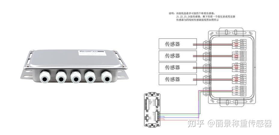 电子秤头与传感器接线图片