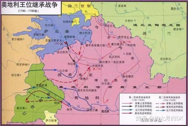 改朝换代,看奥地利王位继承战争(1740-1748)——奥地利简史14 - 知乎