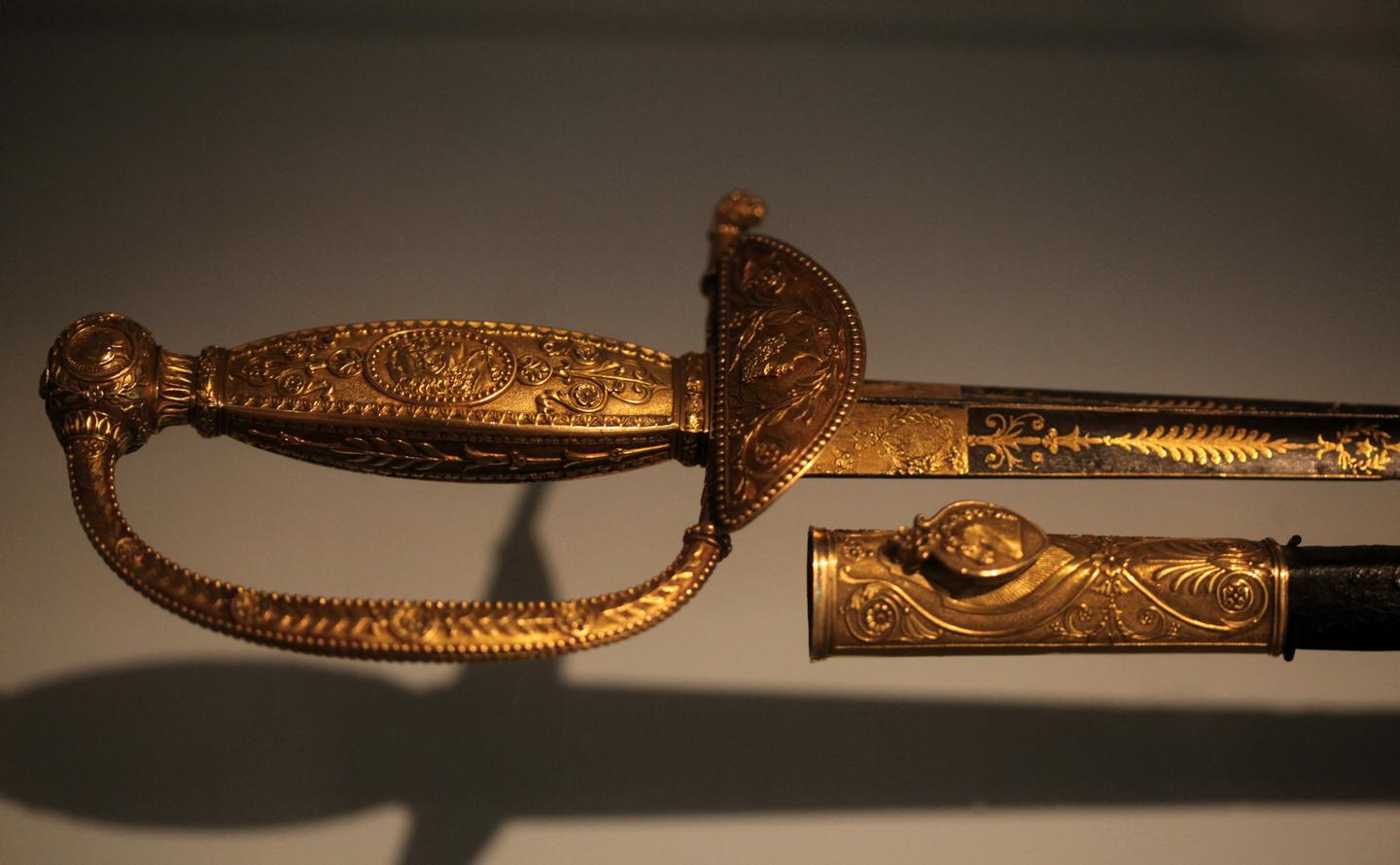 拿破仑自用战剑巴黎荣军院藏