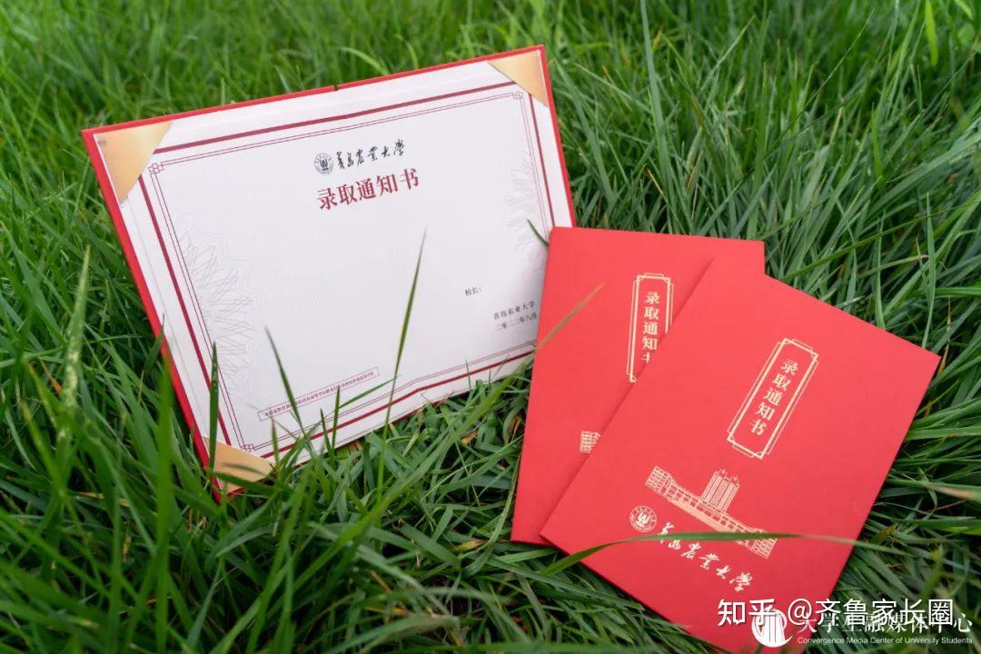 亦是潍医红,烫金的"校徽""潍坊医学院""录取通知书"等璀璨夺目