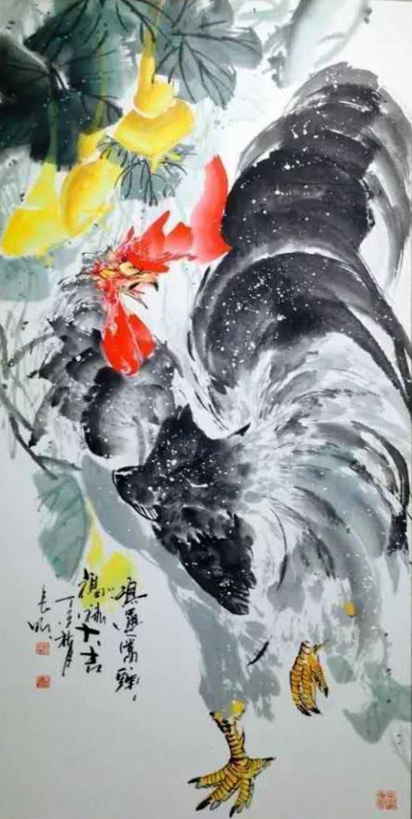 画家李长明师法自然厚实拙朴