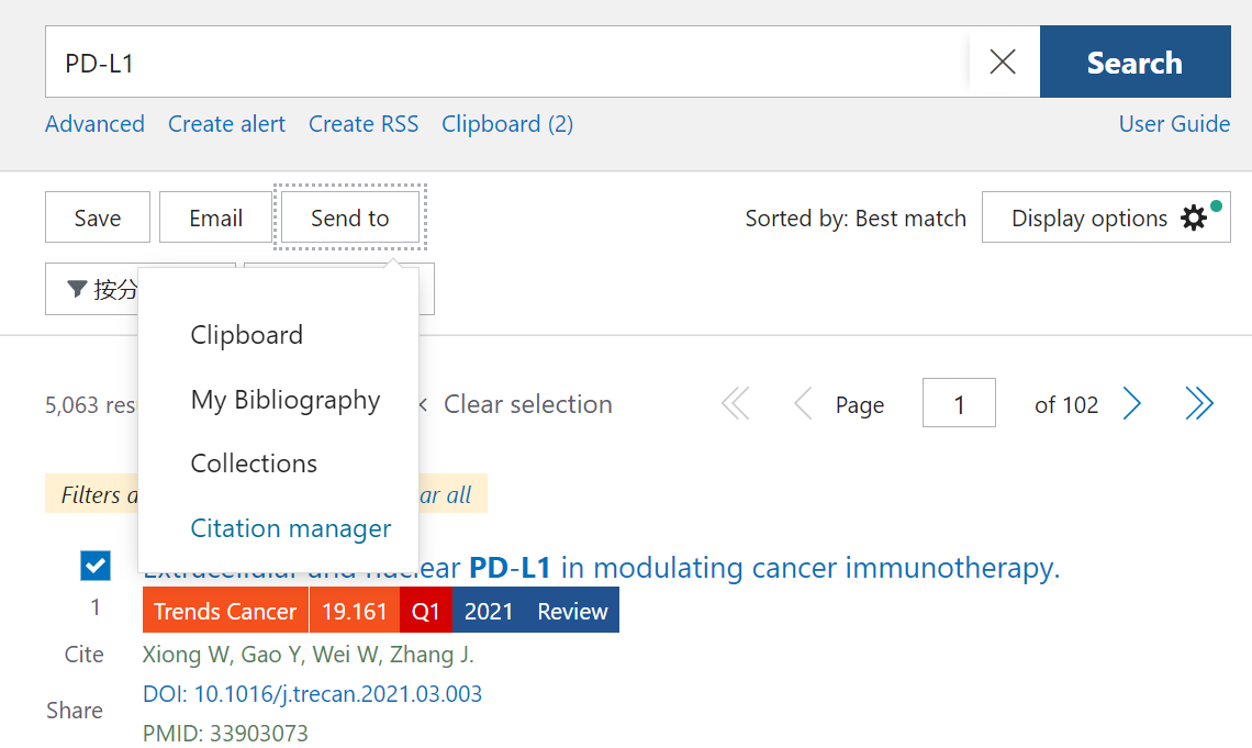 Zotero PubMed Zotero pubmed