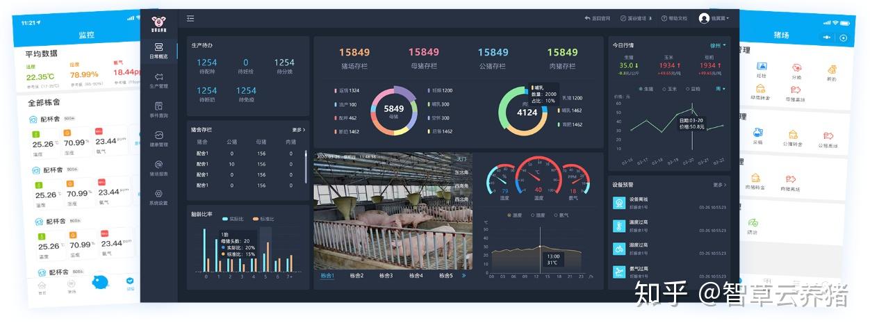 智能化猪场数据收集助力养猪企业高效发展