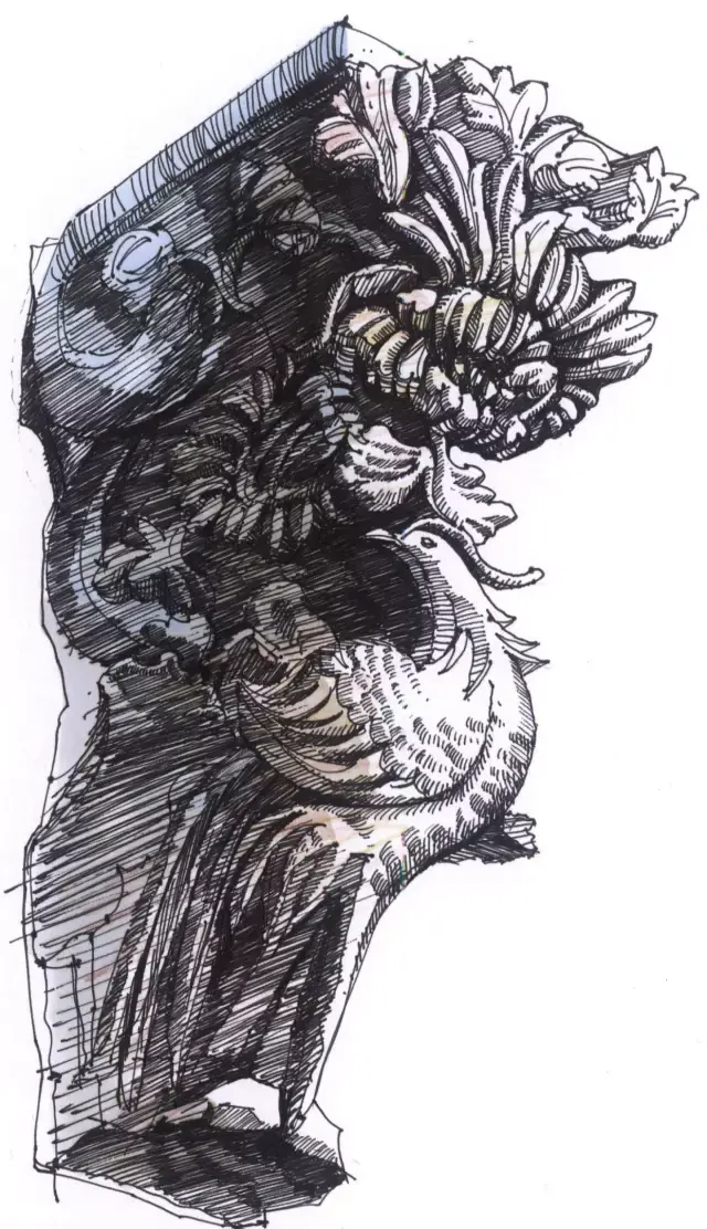 西递木雕▲西递商店·印象人家▲古色古香小庭院▲俯视西递.