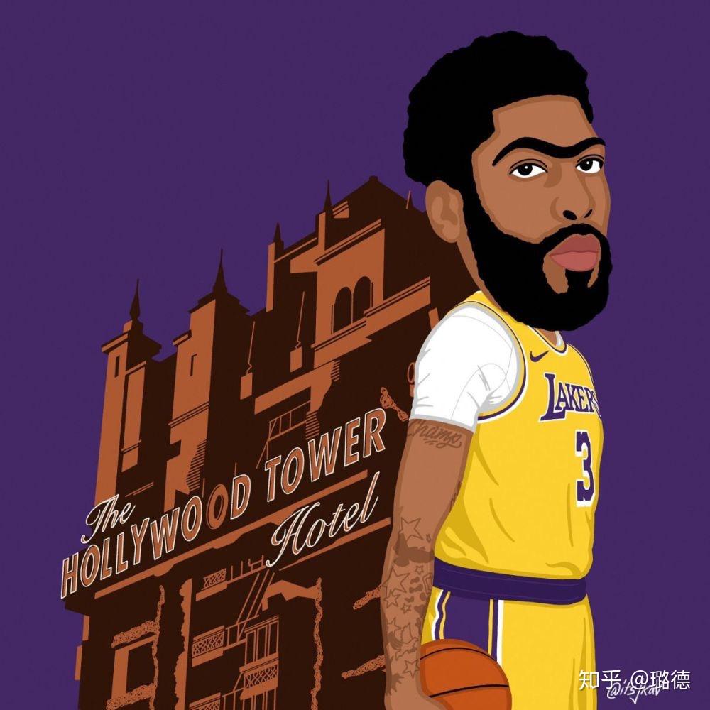 nba球星卡通形象照詹姆斯大耳朵莱昂纳德大手利拉德戴表