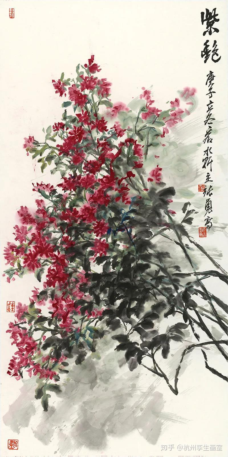 同心大写意花鸟画展参展画家介绍张勇