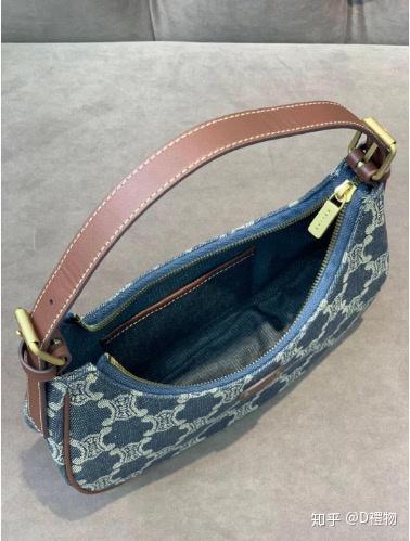 celine牛仔中古款腋下包