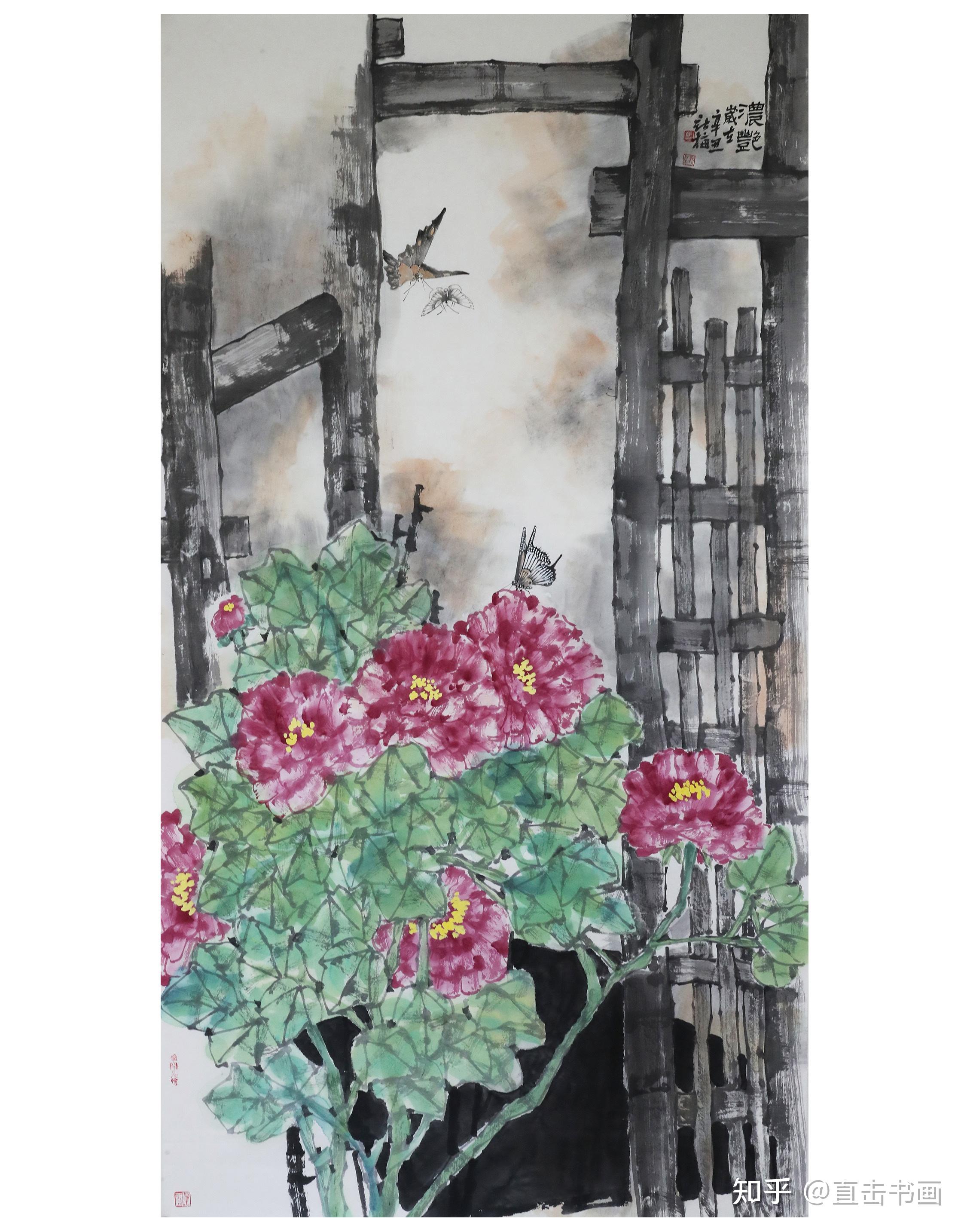 中国美术家协会会员马新梅花鸟画欣赏 - 知乎