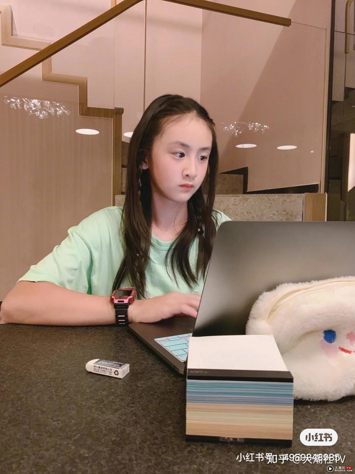 田亮12岁女儿田雨橙越来越漂亮,网民:这才是整容式长