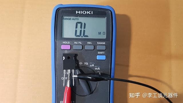 二,二極管檔測試--igbt 好壞的測量方法