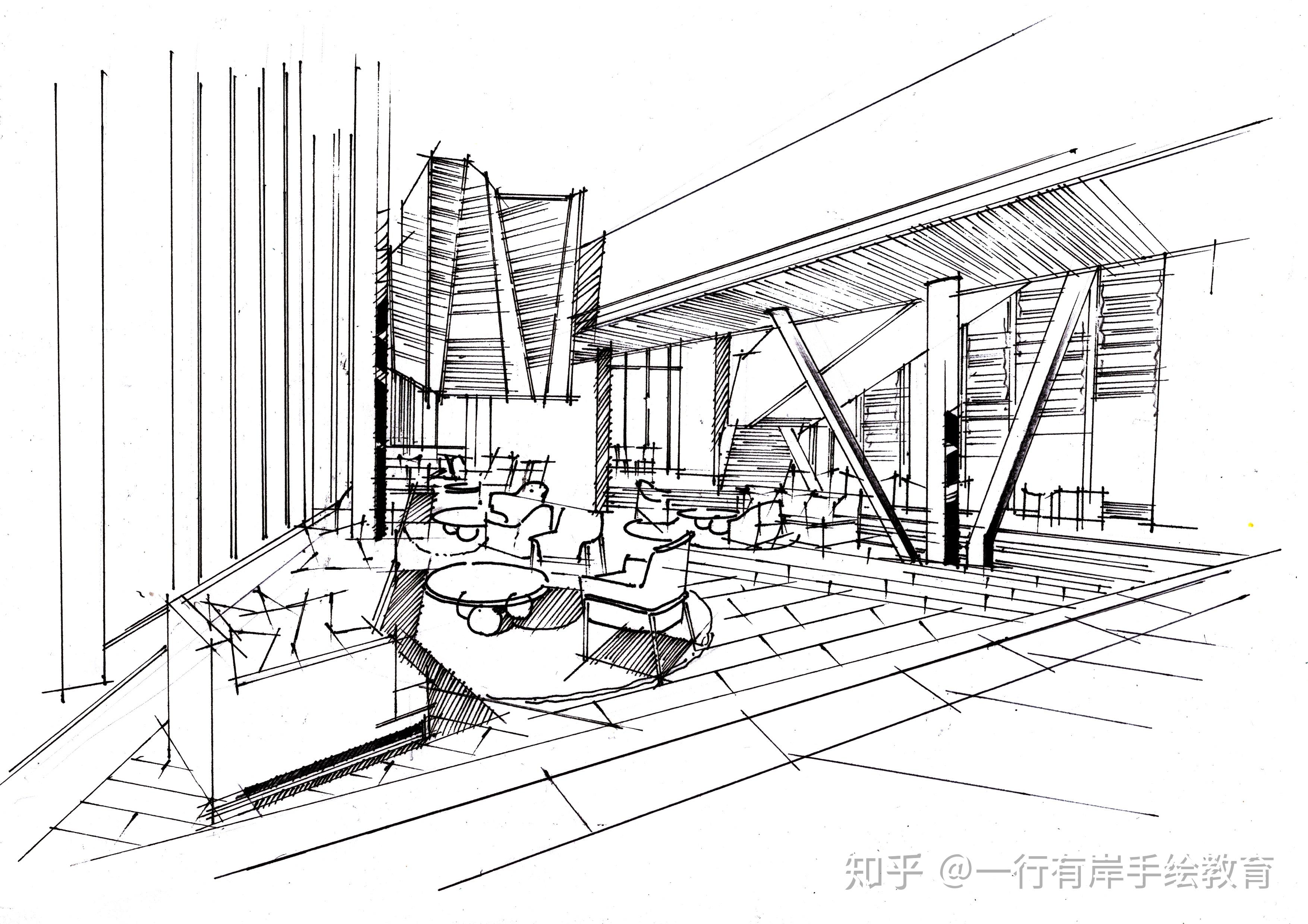 环艺考研快题2020年书吧设计专题