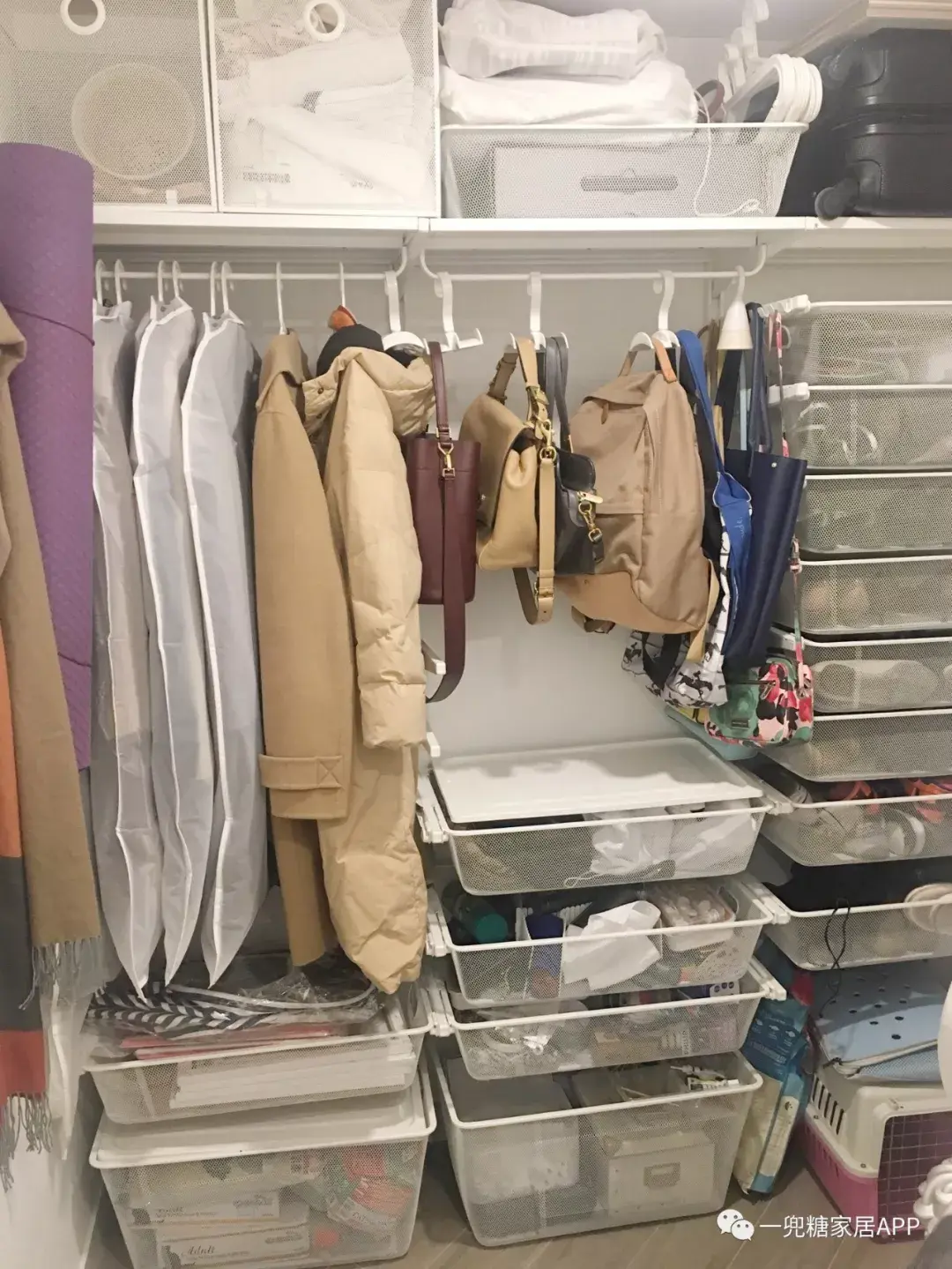 拆掉了衣柜却比你多收纳100件衣服
