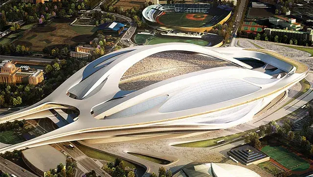 东京奥运会主场馆耗资千亿竟然连空调都没有只装了185台风扇日本真的