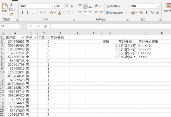 數據分析常用excel函數及功能