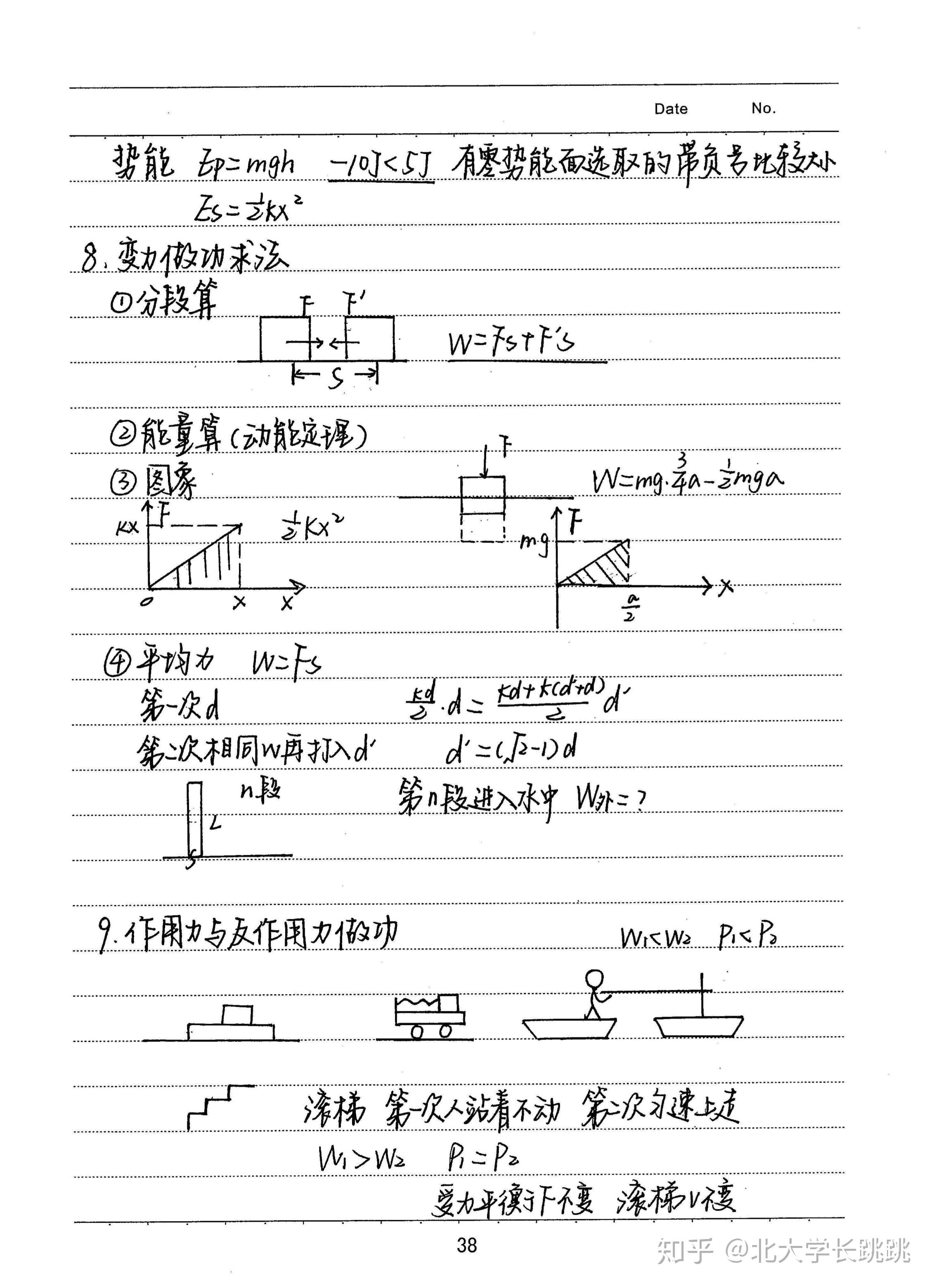 机械能笔记图片