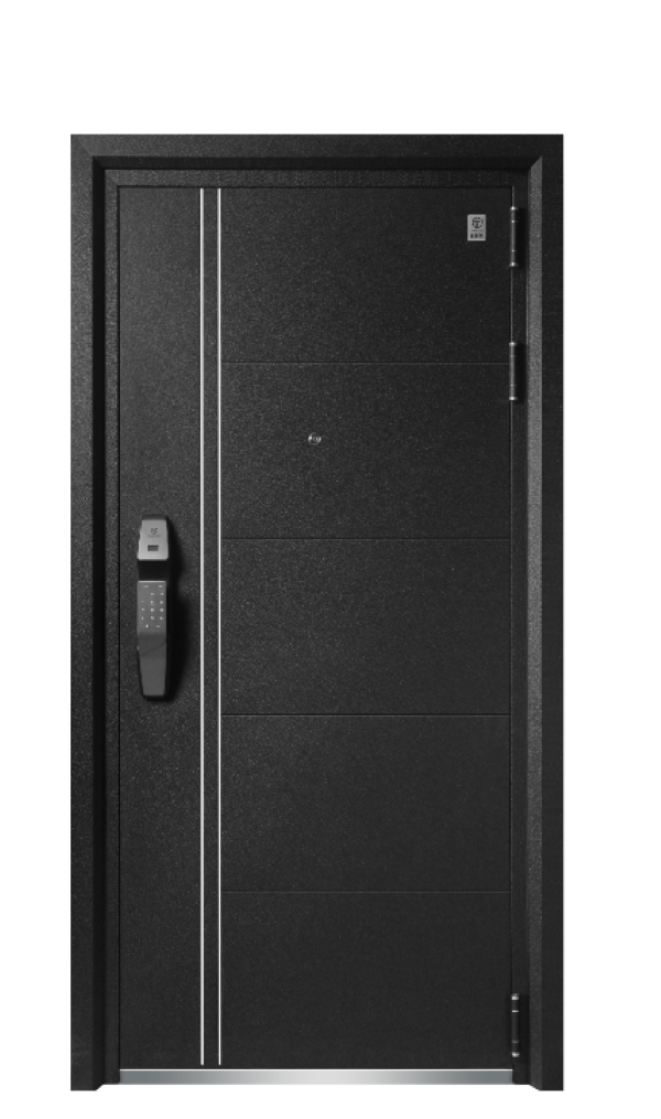 "网红黑门"挺固宝格丽挺固宝格丽是行业内双色平板防盗门的先河之作