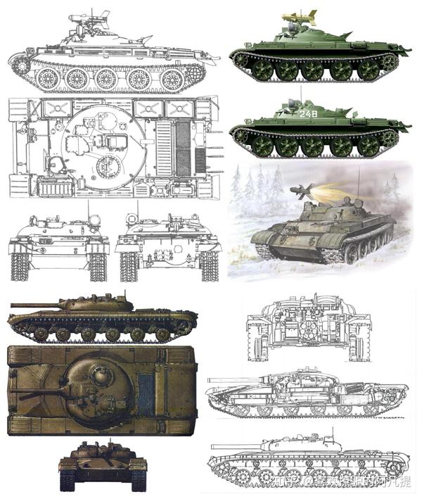 It1 Tank Rear 编号27 T-64主战坦克(第一部分):从OBIEKT-430、OBIEKT-432到小批量量产 - 知乎
