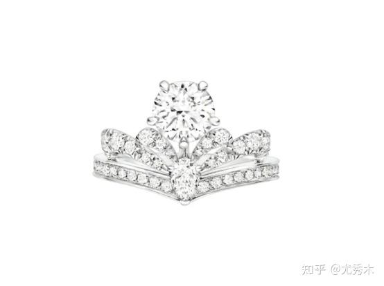 尚美巴黎钻戒jos07phine加冕爱系列钻戒