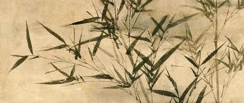 元 | 顾安《竹石图》 - 知乎