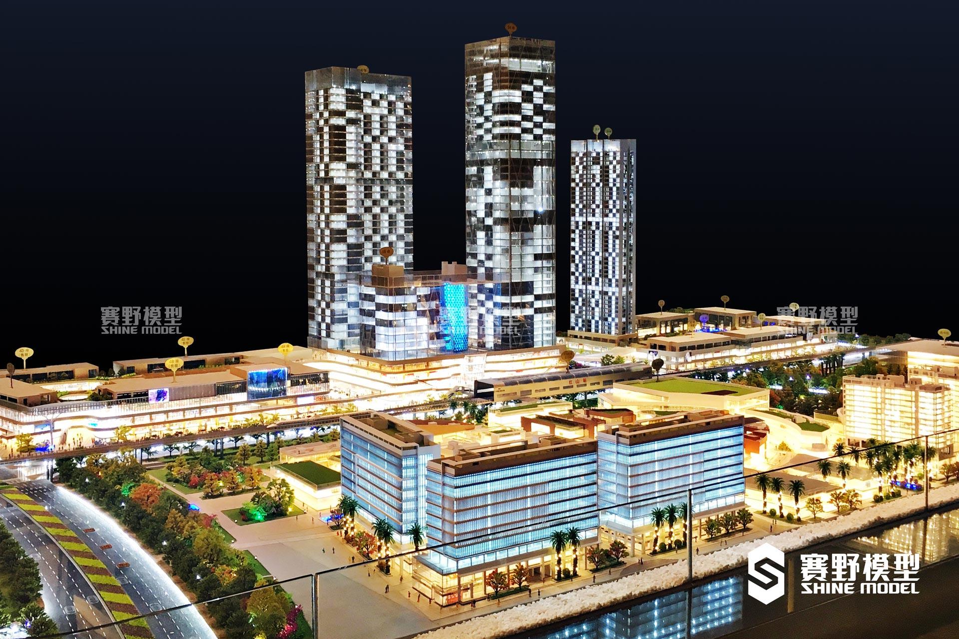 商业综合体沙盘模型合辑三