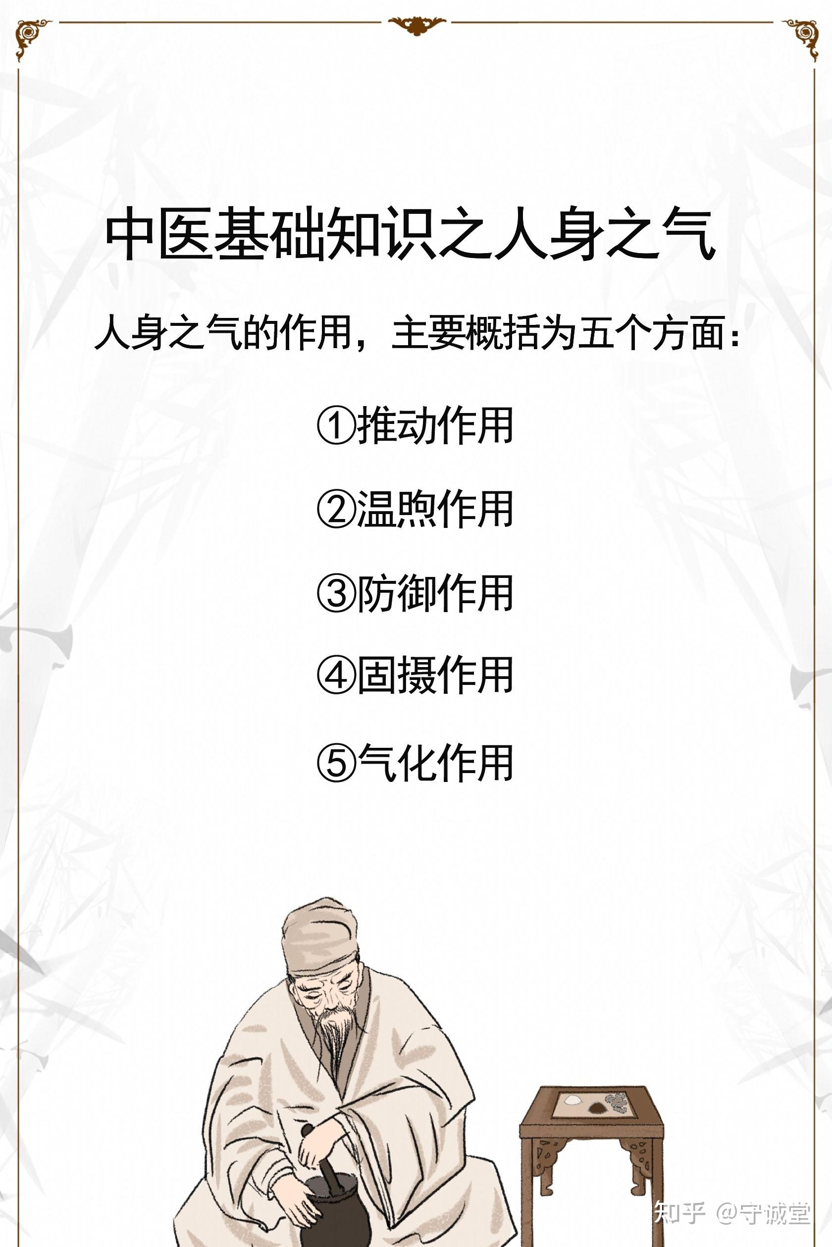 中医基础知识:人身之气 - 知乎