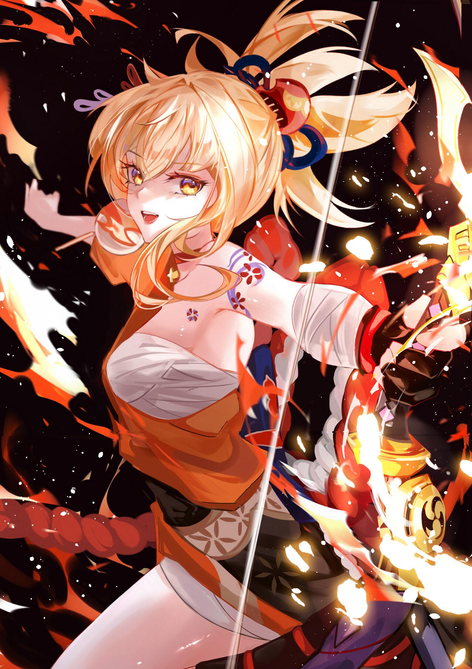 美图搬运原神角色图宵宫