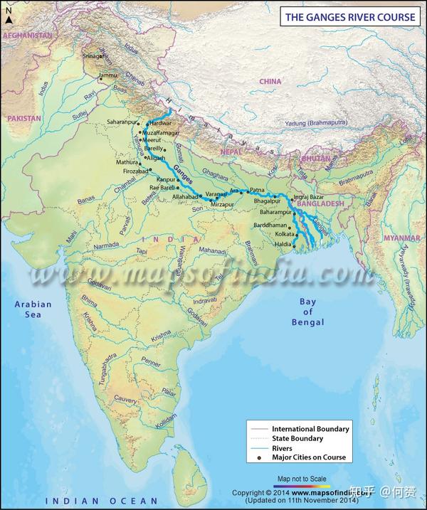 印度恒河发源地图片