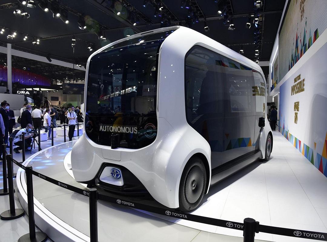 车内能容纳20人 可实现l4级自动驾驶 丰田e-palette最新消息