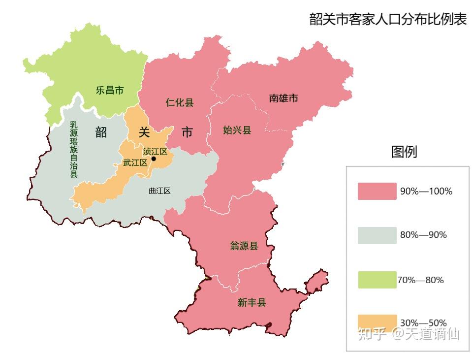 浅谈韶关方言格局及韶关客语